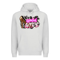 Dove Grey Spoiled wife Mother's Day Premium Hoodie - HowdyJamesFarm