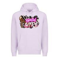 Lilac Spoiled wife Mother's Day Premium Hoodie - HowdyJamesFarm