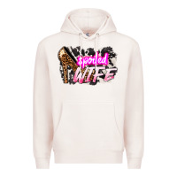 Pale Pink Spoiled wife Mother's Day Premium Hoodie - HowdyJamesFarm