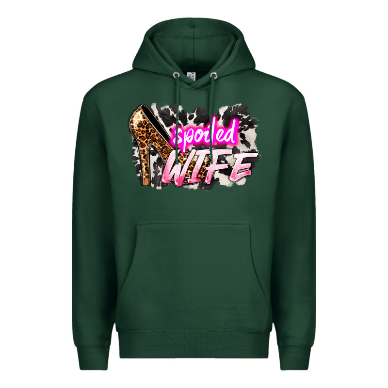 Spoiled Wife Mother's Day Premium Hoodie by HowdyJamesFarm | Teevron