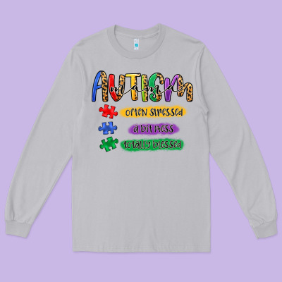Autism Mama Long Sleeve Tee Designed By Artiststas