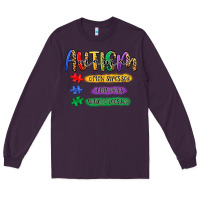 Plum autism mama Long Sleeve Tee - Artiststas