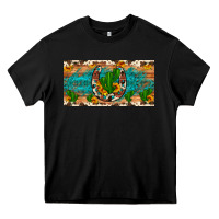 Black cactus sunflower horseshoe license plate Heavy Core Tee - Artiststas