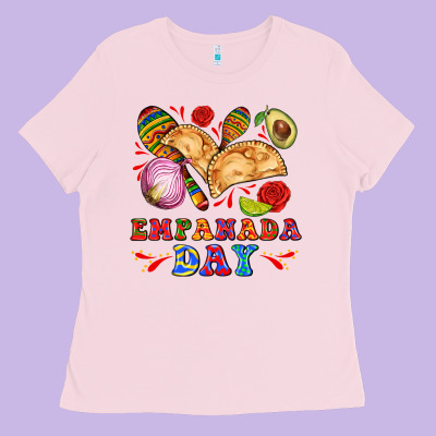 Empanada Day Ladies Tee Designed By Adodesignshop