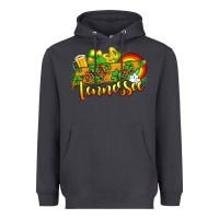 Smoke St. Patrick's Tennessee map Heavyweight Hoodie - OliviaCreatesArt