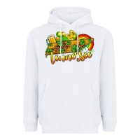 White St. Patrick's Tennessee map Heavyweight Hoodie - OliviaCreatesArt