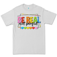 Dove Grey be real not perfect Premium Tee - NancyCooperArtShop