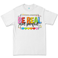 White be real not perfect Premium Tee - NancyCooperArtShop