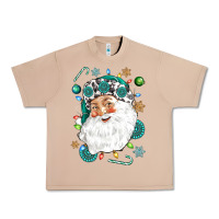 Burro Western Santa Christmas Urban Heavy Tee - NancyCooperArtShop