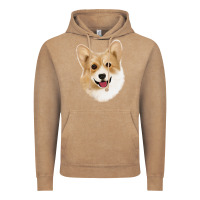 Vintage Coffee Corgi Vintage Hoodie - Jasminsmagicworld