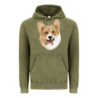 Corgi Vintage Hoodie | Teevron