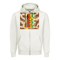 Oatmeal Heather unapologetically dope Zipper Hoodie - TumblerDesignByShophia