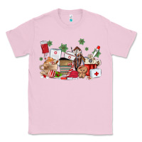 Bubblegum Pink nurse coffee cups Classic Tee - MaliasSmallBusiness
