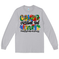 Moon Dust color outside the lines Long Sleeve Tee - Artiststas