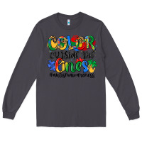 Smoke color outside the lines Long Sleeve Tee - Artiststas