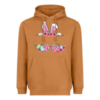 Meerkat Easter bunny name frame Heavyweight Hoodie - OliviaCreatesArt