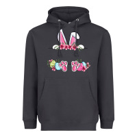 Smoke Easter bunny name frame Heavyweight Hoodie - OliviaCreatesArt