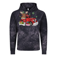 Cloud Black christmas truck Vintage Hoodie - MaliasSmallBusiness