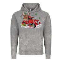 Cloud Rock christmas truck Vintage Hoodie - MaliasSmallBusiness