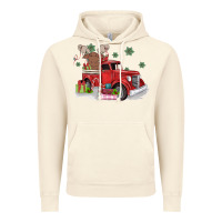 Vintage Artic christmas truck Vintage Hoodie - MaliasSmallBusiness