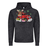 Vintage Black christmas truck Vintage Hoodie - MaliasSmallBusiness