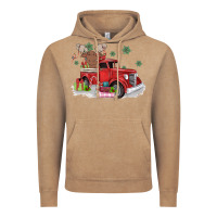 Vintage Coffee christmas truck Vintage Hoodie - MaliasSmallBusiness
