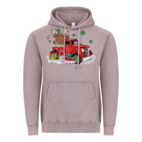 Vintage Zinc christmas truck Vintage Hoodie - MaliasSmallBusiness