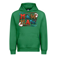 Emerald Baseball mawmaw leopard frame Urban Hoodie - LillyAllenDesigns