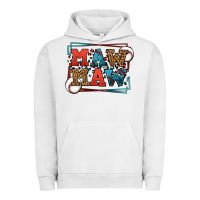 Pigment Lunar Rock Baseball mawmaw leopard frame Urban Hoodie - LillyAllenDesigns