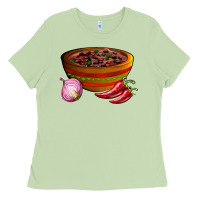 Matcha chilli con carne Ladies Tee - AdoDesignShop