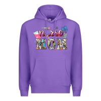 Purple Nurse mom Mother's Day Premium Hoodie - HowdyJamesFarm