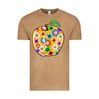 Vintage Camel colorful flora apple teacher Vintage Tee - NancyCooperArtShop