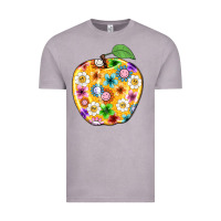 Vintage Zinc colorful flora apple teacher Vintage Tee - NancyCooperArtShop