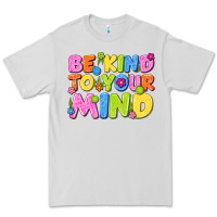 Dove Grey be kind to your mind Premium Tee - NancyCooperArtShop