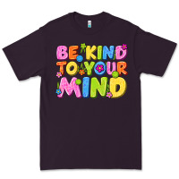 Plum be kind to your mind Premium Tee - NancyCooperArtShop