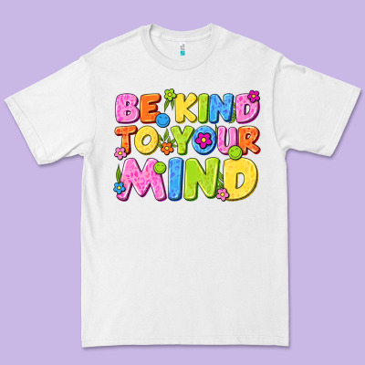 Be Kind To Your Mind Premium Tee Designed By Nancycooperartshop