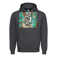 Smoke nana life glitter leopard Zipper Hoodie - TumblerDesignByShophia