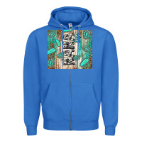 True Royal nana life glitter leopard Zipper Hoodie - TumblerDesignByShophia