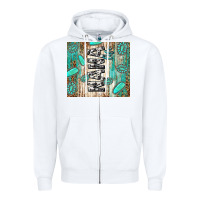 White nana life glitter leopard Zipper Hoodie - TumblerDesignByShophia
