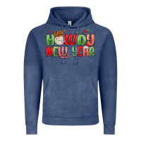 Vintage Denim howdy new year Vintage Hoodie - MaliasSmallBusiness