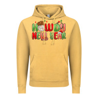 Vintage Mustard howdy new year Vintage Hoodie - MaliasSmallBusiness