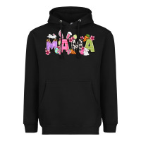 Black Easter mama Heavyweight Hoodie - OliviaCreatesArt