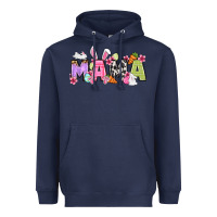 Navy Easter mama Heavyweight Hoodie - OliviaCreatesArt