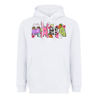 White Easter mama Heavyweight Hoodie - OliviaCreatesArt