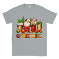 Heather Grey Christmas Santa coffee cups current mood Classic Tee - MaliasSmallBusiness