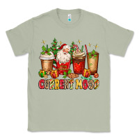 Matcha Christmas Santa coffee cups current mood Classic Tee - MaliasSmallBusiness
