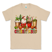 Mushroom Christmas Santa coffee cups current mood Classic Tee - MaliasSmallBusiness