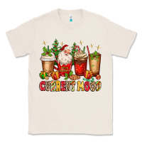 Natural Christmas Santa coffee cups current mood Classic Tee - MaliasSmallBusiness