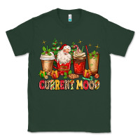 Sports Green Christmas Santa coffee cups current mood Classic Tee - MaliasSmallBusiness