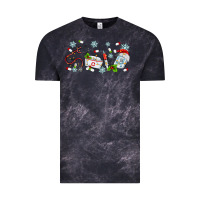 Cloud Black christmas nurse Vintage Tee - MaliasSmallBusiness